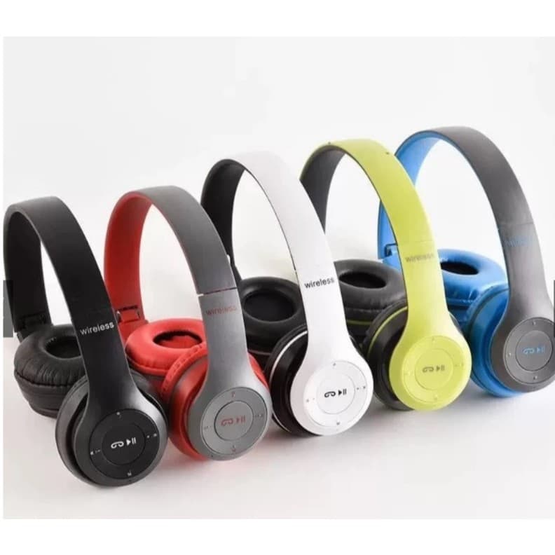 Fone P47 Headphone Sem Fio Estéreo Redução de Ruídos Bluetooth 5.0 Universal